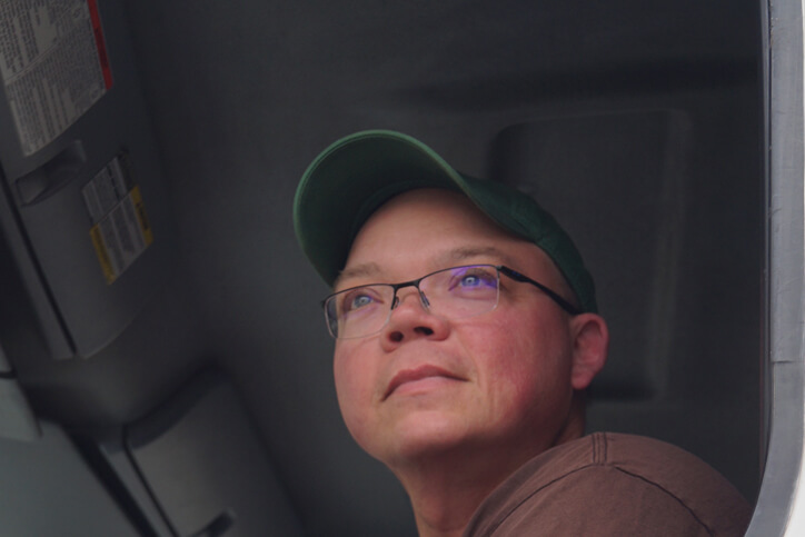 wayne george clean biofuels delivery driver